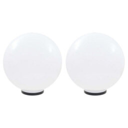 Led Bowl Lamps 2 Pcs Spherical 50 Cm For Gardens, Patios, Paths And Yards - thumbnail 1