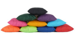 Bean Lazy Lime Outdoor Garden Furniture Seat Scatter Cushion With Pad - thumbnail 2