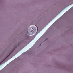 Homescapes Grape Egyptian Cotton Duvet Cover With Pillowcases 200 Tc, Double - thumbnail 3