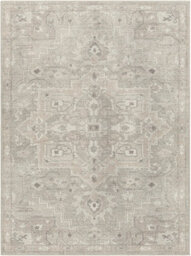 Livabliss Becki Owens Elle-Vintage Grey Beige Brown Traditional Boho Living Dining Bedroom Rug 160 X 213 Cm Easy Care, Non Shedding
