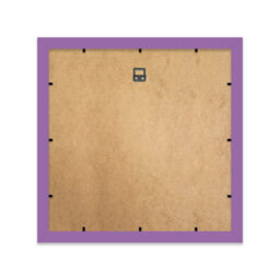 "10X10"" Purple Picture Frame - 10X10"" Square Frame With 9X9"" Mount For 10X10""/9X9"" Pictures Vintage Style Photo Display, 1 Pack" - thumbnail 3