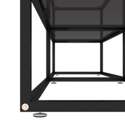 Berkfield Tv Cabinet Black 180X40X40.5 Cm Tempered Glass - thumbnail 5