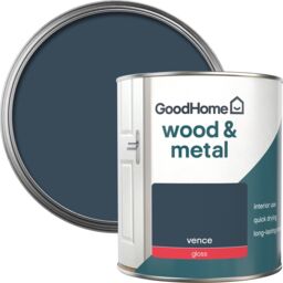 GoodHome Vence Gloss Interior Metal & Wood Paint, 750Ml - thumbnail 3
