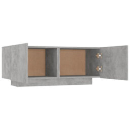 Berkfield Tv Cabinet Concrete Grey 100X35X40 Cm Engineered Wood - thumbnail 4