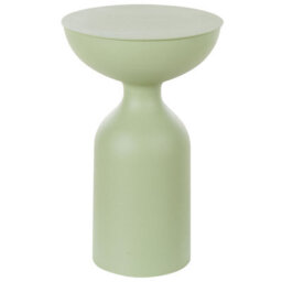 Beliani Set Of 2 Side Tables Cota/tenjo Metal Light Green - thumbnail 4