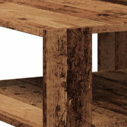 Berkfield Coffee Table Old Wood 58X58X40 Cm Engineered Wood - thumbnail 7
