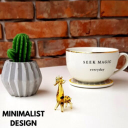 Novecrafto Handcrafted Glass Giraffe Figurine For Elegant Home Decor - thumbnail 5
