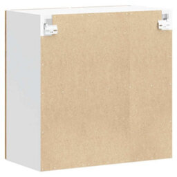Berkfield Durable Kitchen Wall Cabinet With Glass Door Lucca Old Wood Engineered Wood - thumbnail 9