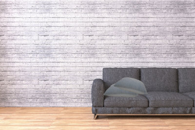 Artisan Furniture Solid Wood Ribbed Grey Cushion Set Of 2 - image 1