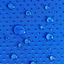 Royal Blue Diamond Polyester Shower Curtain 180X180Cm - thumbnail 3