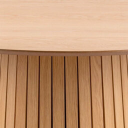 Furniture To Go Christo Round Dining Table In Oak - thumbnail 4
