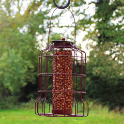 Actiasgear Metal Hanging Wild Bird Feeder - 3Pcs Seed, Nut And Fat Ball Squirrel Proof - thumbnail 3