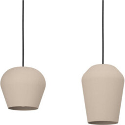 Loops Sandy Triple Pendant Light - Modern Design Indoor Ceiling Fixture With 3 Bulbs - thumbnail 4