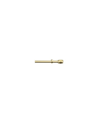 16-19mm  Tetra Eyelet Metal Curtain Pole - Gold - image 1