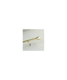16-19mm  Tetra Eyelet Metal Curtain Pole - Gold - thumbnail 3
