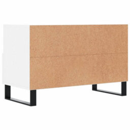 Berkfield Sturdy Tv Cabinet White 80X36X50 Cm Engineered Wood - thumbnail 8