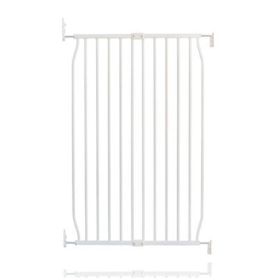 Bettacare Extra Tall Screw Fit Metal Dog Gate, White, 70Cm - 80Cm - image 1