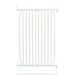 Bettacare Extra Tall Screw Fit Metal Dog Gate, White, 70Cm - 80Cm - thumbnail 1