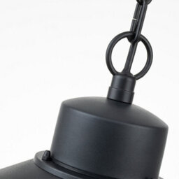 Luminosa Lighting Elstead Copenhagen Outdoor Dome Wall Lamp Black, Ip44 - thumbnail 2