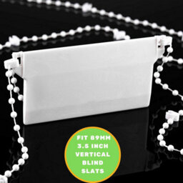 First Blinds Vertical Blind Set 30 Bottom Weights And 6 Meter Chain 89mm (3.5 Inches)-Replacement Spares - thumbnail 4
