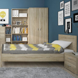 Furniture To Go 4 You Tall Wide Bookcase In Sonama Oak - thumbnail 2