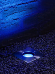 Auraglow Remote Control Colour Changing Outdoor Deck Light - Square - 2 Pack - thumbnail 6