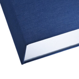 Happy Homewares Contemporary And Stylish Navy Midnight Blue Linen Fabric Rectangular Lamp Shade - thumbnail 3