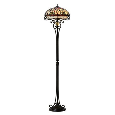 Belofay Tiffany Floor Lamps, Antique Stained Glass Handmade Tiffany Lights Floor Lamps 16X62 Inchs - image 1