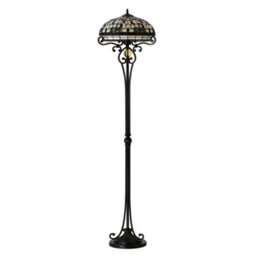 Belofay Tiffany Floor Lamps, Antique Stained Glass Handmade Tiffany Lights Floor Lamps 16X62 Inchs - thumbnail 2