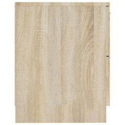 Berkfield Bedside Cabinets 2 Pcs Sonoma Oak Engineered Wood - thumbnail 5