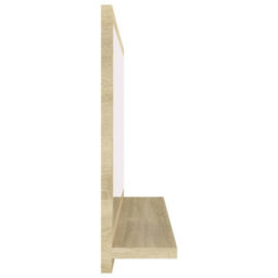 Walplus Bathroom Mirror Sonoma Oak 60X10.5X37 Cm Engineered Wood - thumbnail 5