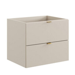 Heze Furniture Dalia Bathroom Cabinet 60Cm With 2 Drawers And Basin - Cashmere - thumbnail 3