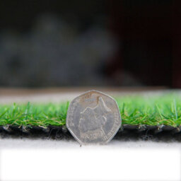 "Leeds 18mm Outdoor Artificial Grass, Genuine Looking Outdoor Artificial Grass For Patio Garden Lawn-3M(9'9"") X 4M(13'1"")-12M²" - thumbnail 1