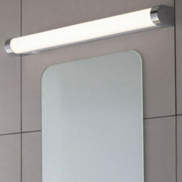 Led Bathroom Wall Light 15W Cool White Ip44 Chrome Bar Slim Strip Cabinet Lamp - thumbnail 5