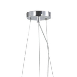 Pagazzi Lighting Pagazzi Onega 3-Light Chrome Smoked Glass Pendant Ceiling Light - thumbnail 5