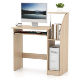 Computer Desk Laptop Pc Study Table Home Office Desk Furniture Shelf Workstation - thumbnail 3