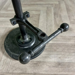Elm Home And Garden Tractor Seat Breakfast Kitchen Pub Cafe Bar Stool Grey Cast Iron Adjustable 68Cm To 86Cm High - thumbnail 8