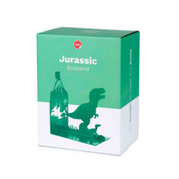 Balvi Bookend Decorative Jurassic T-Rex Dinosaur Metal Kids Childrens Book Ends For Shelves Green - thumbnail 6