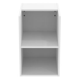 Ideal Standard I.life B Matt White Oak Effect Wall-Mounted Storage Unit With 2 Shelves (D) 505mm (H) 630mm - thumbnail 2