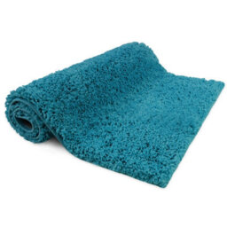 Floordirekt Sky Soft Microfibre Bath Mat Quick Drying Non Slip Washable Bathroom Rug Turquoise 50 X 80 Cm - thumbnail 5