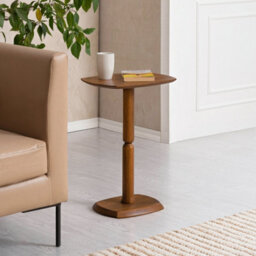 MH London Firma Side Table Solid Wood Bedside Table For Living Room And Bedroom - thumbnail 7