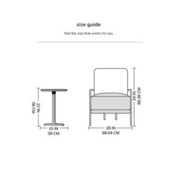 MH London Firma Side Table Solid Wood Bedside Table For Living Room And Bedroom - thumbnail 9