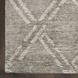Venosa Vsn01 Grey Ivory Geometric Rug By Nourison-236Cm X 297Cm - thumbnail 6