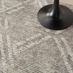 Venosa Vsn01 Grey Ivory Geometric Rug By Nourison-236Cm X 297Cm - thumbnail 3