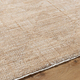 Livabliss Masterpiece-Modern Beige Brown Graphic Fringe Living Dining Bedroom Rug 152 X 225 Cm Easy Care, Non Shedding - thumbnail 3