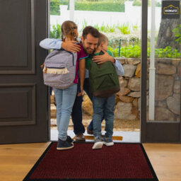 Barrier Mat - 60 X 90 Cm - Red - Durable Protective Ground Cover - thumbnail 4