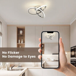 Pheashine Sleek Modern Led Ceiling Light 30W 4500K Neutral White 2300Lm Aluminum Iron Design - thumbnail 7