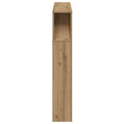 Walplus Led Headboard Artisan Oak 140X18.5X103.5 Cm Engineered Wood - thumbnail 7