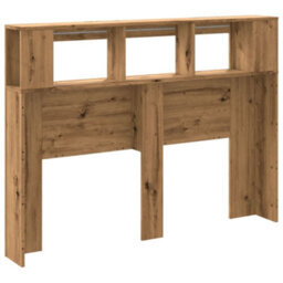 Walplus Led Headboard Artisan Oak 140X18.5X103.5 Cm Engineered Wood - thumbnail 8