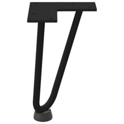Walplus Hairpin Legs For Coffee Table 4 Pcs Black 20 Cm Solid Steel - thumbnail 6